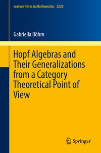 Abbildung von: Hopf Algebras and Their Generalizations from a Category Theoretical Point of View - Springer