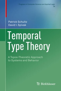 Enlarge image Cover: Temporal Type Theory - Birkhäuser