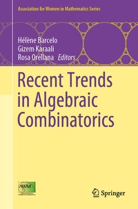 Enlarge image Cover: Recent Trends in Algebraic Combinatorics - Springer