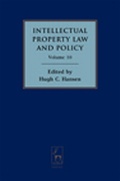 Cover: Intellectual Property Law and Policy - Hart Publishing