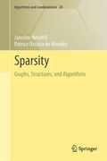 Cover: Sparsity - Springer