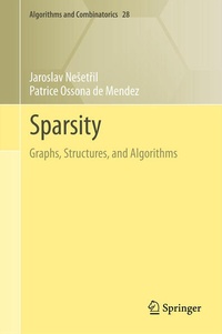Enlarge image Cover: Sparsity - Springer
