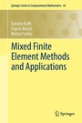 Cover: Mixed Finite Element Methods and Applications - Springer