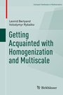 Cover: Getting Acquainted with Homogenization and Multiscale - Birkhäuser