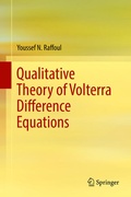 Cover: Qualitative Theory of Volterra Difference Equations - Springer