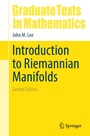 Cover: Introduction to Riemannian Manifolds - Springer