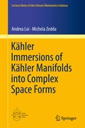 Bild: K&auml;hler Immersions of K&auml;hler Manifolds into Complex Space Forms - Springer