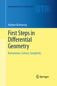 Abbildung von: First Steps in Differential Geometry - Springer
