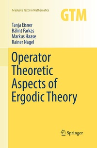 Enlarge image Cover: Operator Theoretic Aspects of Ergodic Theory - Springer
