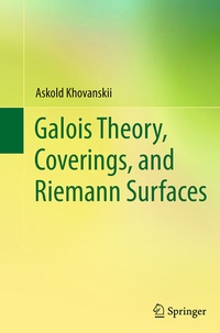 Abbildung von: Galois Theory, Coverings, and Riemann Surfaces - Springer