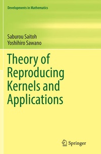 Enlarge image Cover: Theory of Reproducing Kernels and Applications - Springer