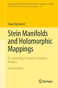 Cover: Stein Manifolds and Holomorphic Mappings - Springer