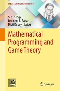 Enlarge image Cover: Mathematical Programming and Game Theory - Springer