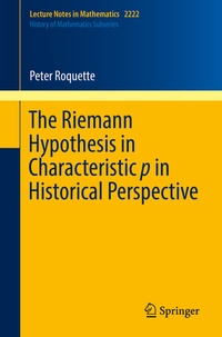 Abbildung von: The Riemann Hypothesis in Characteristic p in Historical Perspective - Springer