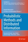 Cover: Probabilistic Methods and Distributed Information - Springer