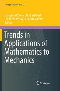 Abbildung von: Trends in Applications of Mathematics to Mechanics - Springer