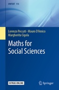 Cover: Maths for Social Sciences - Springer