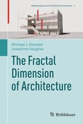 Cover: The Fractal Dimension of Architecture - Birkh&auml;user