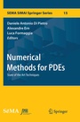 Cover: Numerical Methods for PDEs - Springer