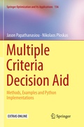 Cover: Multiple Criteria Decision Aid - Springer