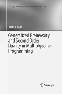 Abbildung von: Generalized Preinvexity and Second Order Duality in Multiobjective Programming - Springer