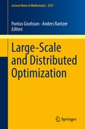 Cover: Large-Scale and Distributed Optimization - Springer