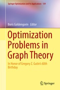 Cover: Optimization Problems in Graph Theory - Springer