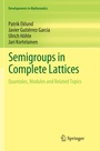 Cover: Semigroups in Complete Lattices - Springer