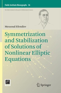 Enlarge image Cover: Symmetrization and Stabilization of Solutions of Nonlinear Elliptic Equations - Springer