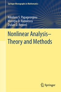 Enlarge image Cover: Nonlinear Analysis - Theory and Methods - Springer