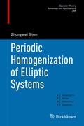 Cover: Periodic Homogenization of Elliptic Systems - Birkh&auml;user