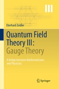 Cover: Quantum Field Theory III: Gauge Theory - Springer
