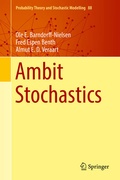 Cover: Ambit Stochastics - Springer