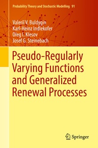 Abbildung von: Pseudo-Regularly Varying Functions and Generalized Renewal Processes - Springer