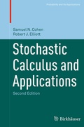 Cover: Stochastic Calculus and Applications - Springer