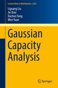 Enlarge image Cover: Gaussian Capacity Analysis - Springer