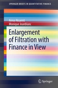 Cover: Enlargement of Filtration with Finance in View - Springer