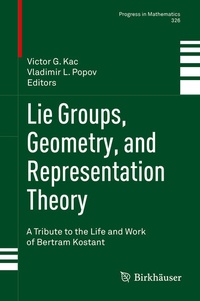 Enlarge image Cover: Lie Groups, Geometry, and Representation Theory - Birkhäuser