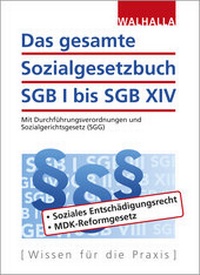 Abbildung von: Das gesamte Sozialgesetzbuch SGB I bis SGB XIV - Walhalla