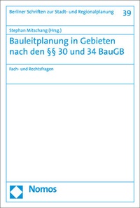 Abbildung von: Bauleitplanung in Gebieten nach den §§ 30 und 34 BauGB - Nomos