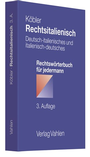 Cover: Rechtsitalienisch - Vahlen