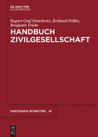 Enlarge image Cover: Handbuch Zivilgesellschaft - De Gruyter Oldenbourg