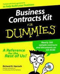 Abbildung von: Business Contracts Kit for Dummies - Wiley