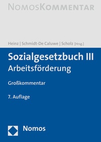 Abbildung von: Sozialgesetzbuch III - Nomos