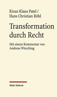 Enlarge image Cover: Transformation durch Recht - Mohr Siebeck