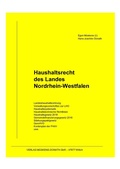 Bild: Haushaltsrecht des Landes Nordrhein-Westfalen - Verlag M&uuml;skens-Donath