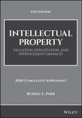 Cover: Intellectual Property, Valuation, Exploitation, and Infringement Damages, 2012 Cumulative Supplement - Wiley