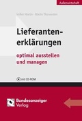 Cover: Lieferantenerkl&auml;rungen - Reguvis Fachmedien