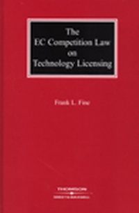 Abbildung von: EC Competition Law on Technology Licensing - Sweet & Maxwell