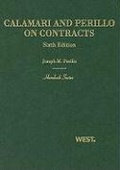 Cover: Calamari and Perillo's Hornbook on Contracts - Thomson West